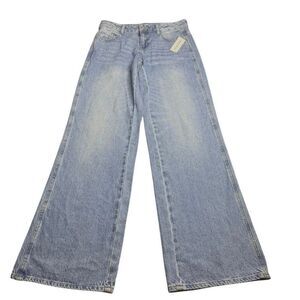 NWT Pacsun Baggy Rise Womens Wide Leg Jeans 26x32 Grunge Skater Y2K $56.95 Retai